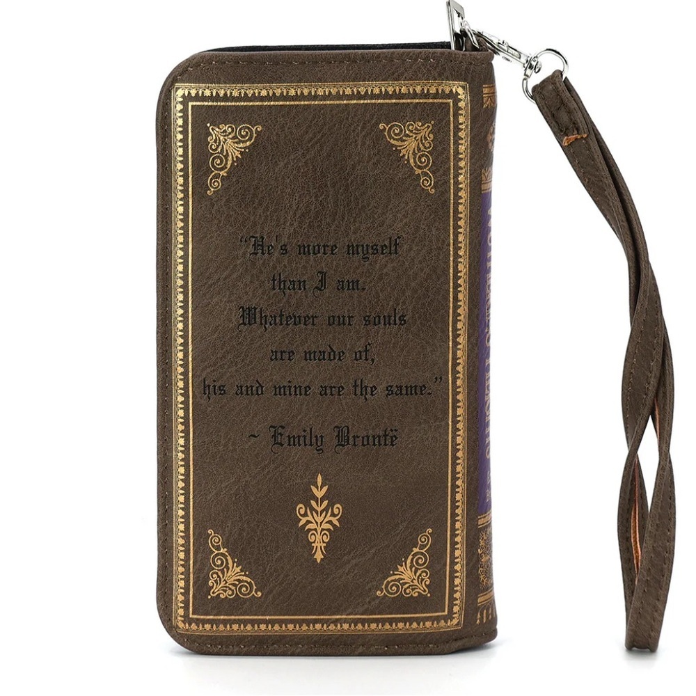 Wuthering Heights Book Wallet/Wristlet NWT - Picture 2 of 4
